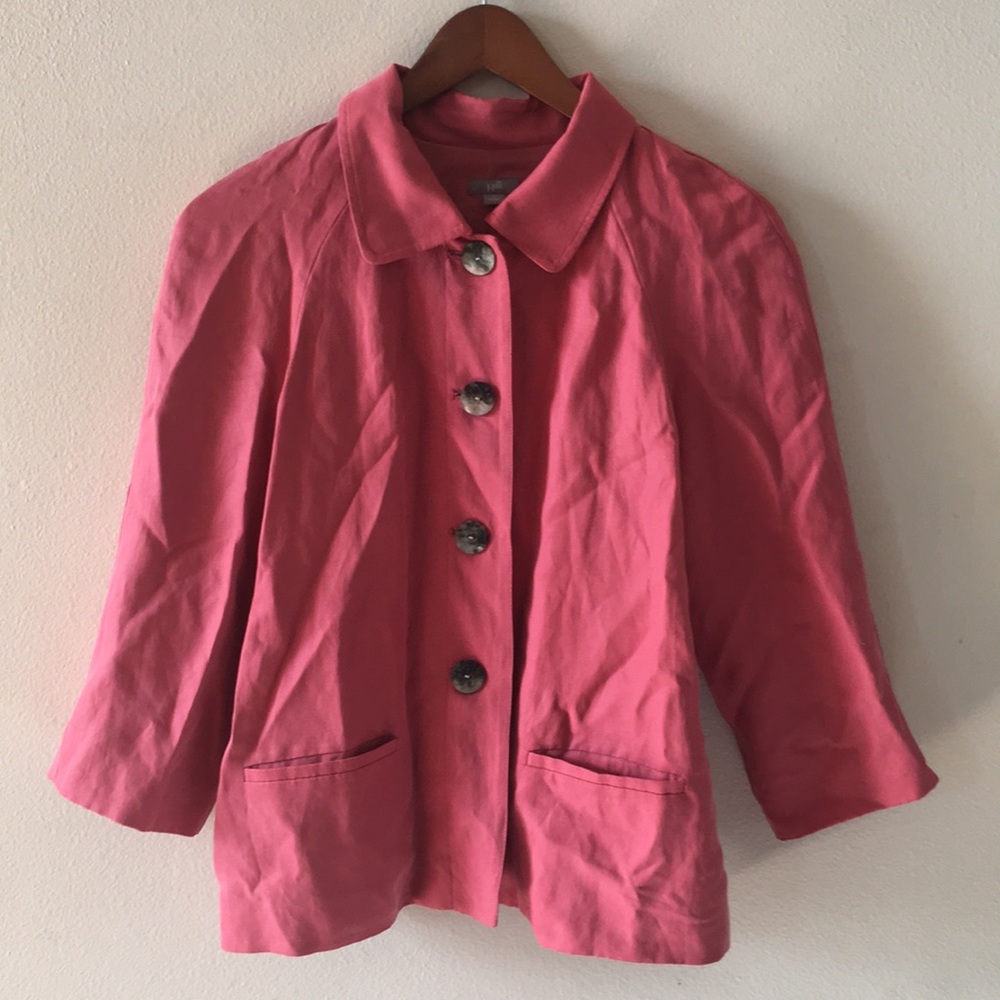 👚 J.Jill Silk Jacket 👚